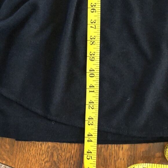 Vintage Samuel Blue Black Knit Dress - Picture 15 of 15